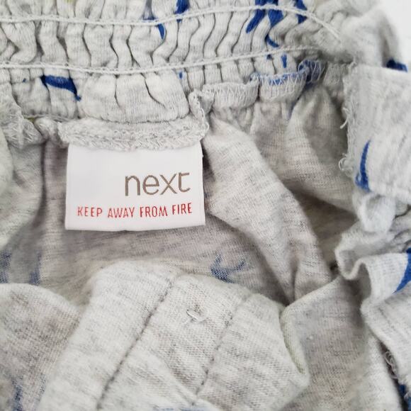 2 FOR $5 SALE Next Blue Gray And Yellow Sleeveless Romper Size 4/5 - Picture 7 of 12